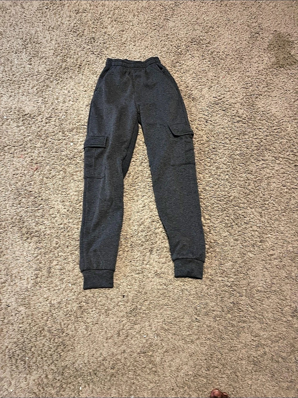 Nova Kids Cargo Jogger Pants in Gray Size Medium Like New